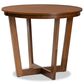 Baxton Studio Alayna Dining Table in Walnut Brown - Table Only, , large