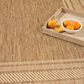 Nourison Horizon HOZ03 Natural 3" x 5" Indoor/Outdoor Area Rug, , large