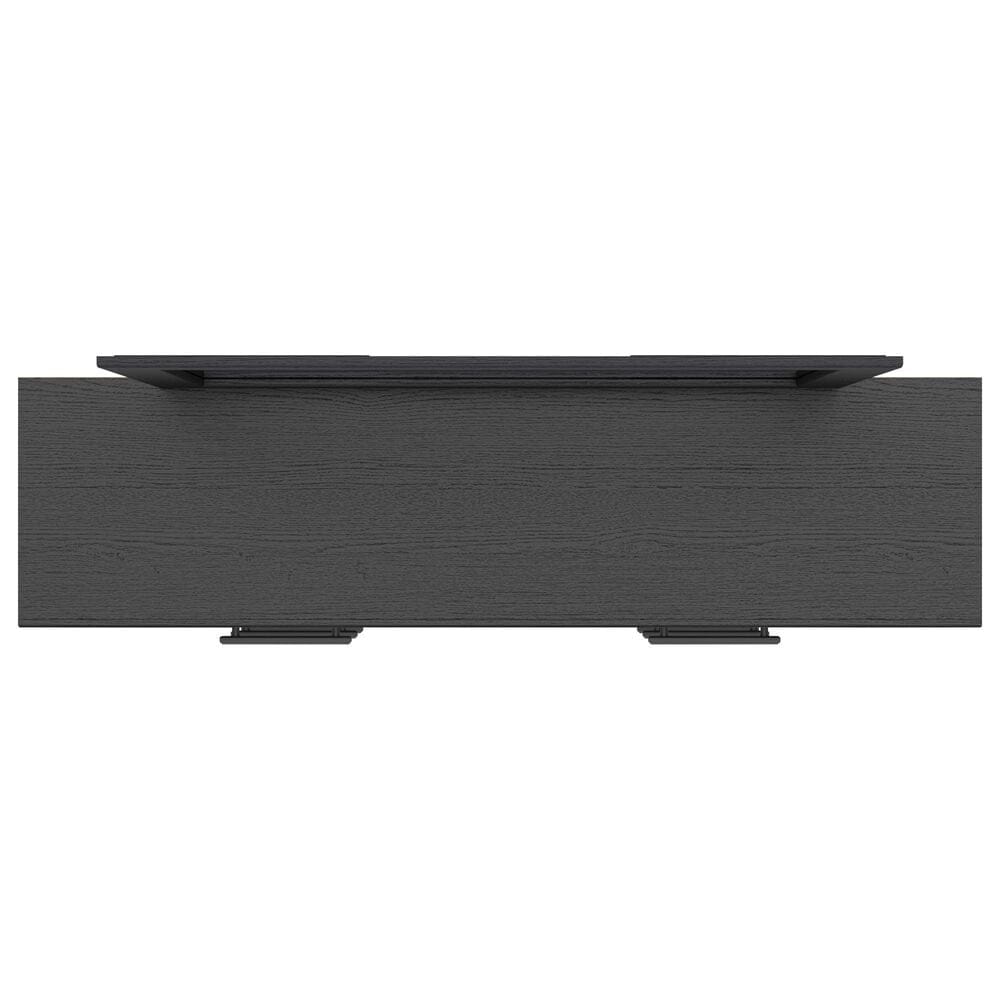 Ashley Broachmyn 4 Piece Queen LED Bookcase Bed Set in Black and Gray, , large