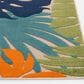 Central Oriental Fontana Hafsa 7"10" x 10"10" Cream and Red Area Rug, , large