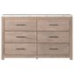Ashley Senniberg 3-Piece Full Panel Bed Set in Light Brown and White, , large