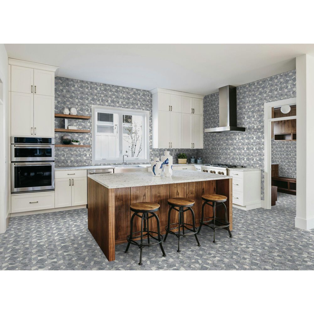 Emser Opuscar Eve 12" x 12" Honed Natural Stone Mosaic Sheet, , large