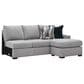 Ashley Lakepoint 2-Piece U-Shaped Sectional with Right-Facing Chaise in Nickel, , large