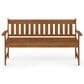 Noviland Patio Occasional Bench in Teak Oil, , large