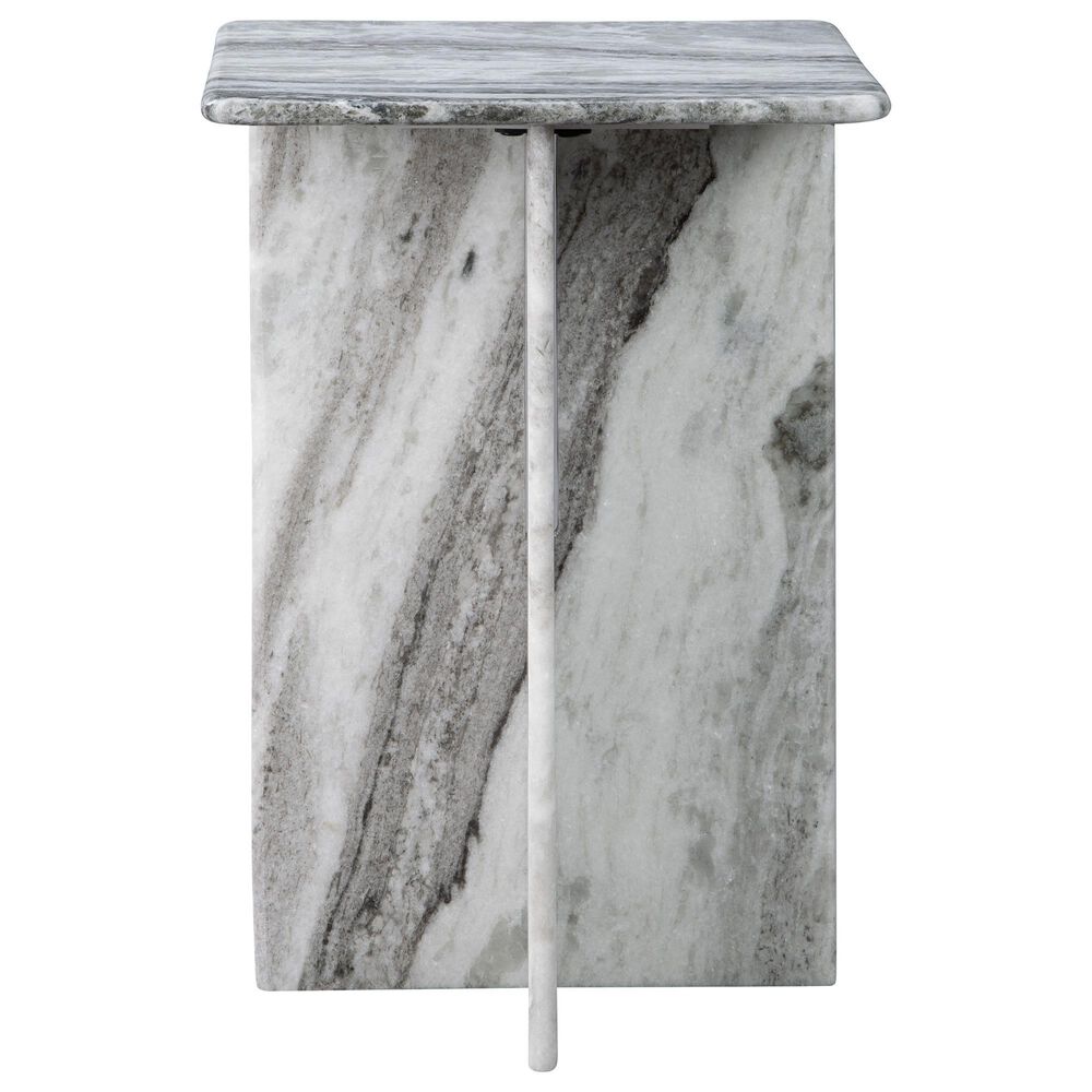 Ashley Keithwell Square Accent Table in Gray and White, , large