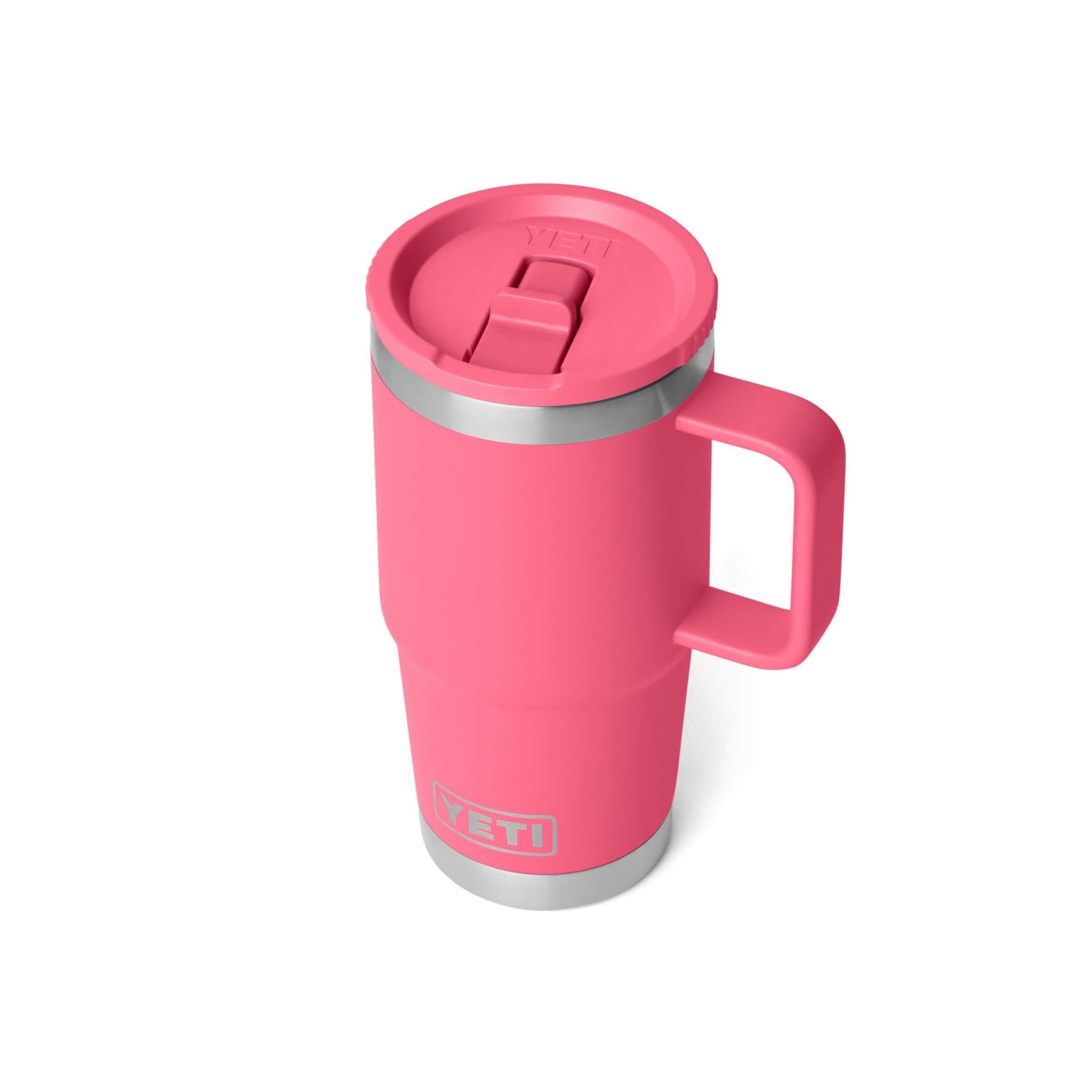 YETI Rambler 20 Oz Travel Straw Mug with Color-Matched Straw Lid