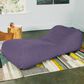 Jaxx Arlo Chaise Lounge Bean Bag Chair in Plum, , large