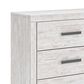 Ashley Cayboni 6 Drawer Dresser and Mirror in Whitewash, , large