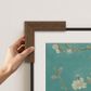 Deco TV Frames Slim 32" Frame Bezel for Samsung the Frame TV in Museum Walnut, , large
