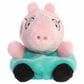 Aurora 5" Peppa Pig Daddy Plush in Pink and Teal, , large