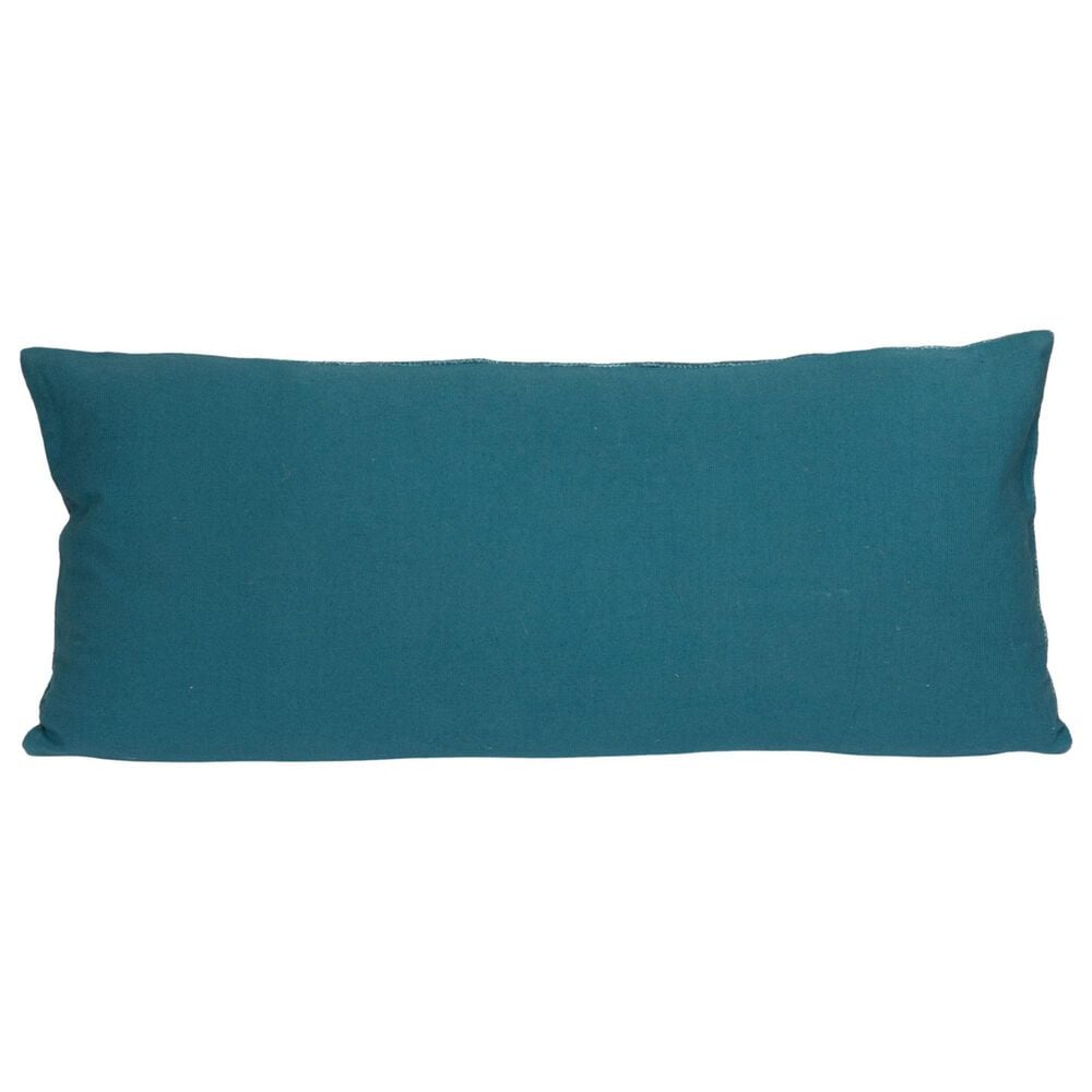 Teak Interiors Heirloom 28&quot; x 12&quot; Lumbar Throw Pillow in Multicolor, , large