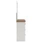 Ashley Savonport 5 Piece Full Storage Bedroom Set in White and Brown, , large