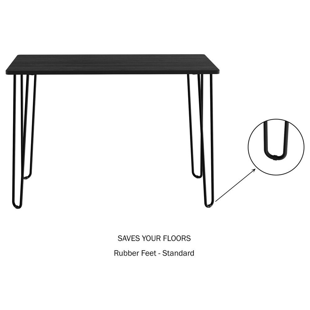 Timberlake Hastings Home Computer Desk in Black, , large
