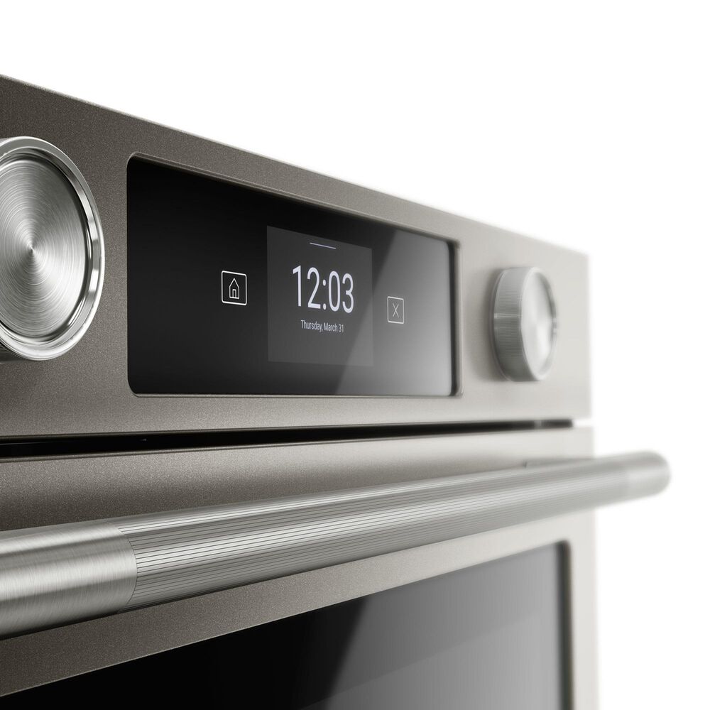 KitchenAid 2-Piece Kitchen Package with Black Ore 30" Smart Single Wall Oven and Stainless Steel 30" Gas Cooktop, , large