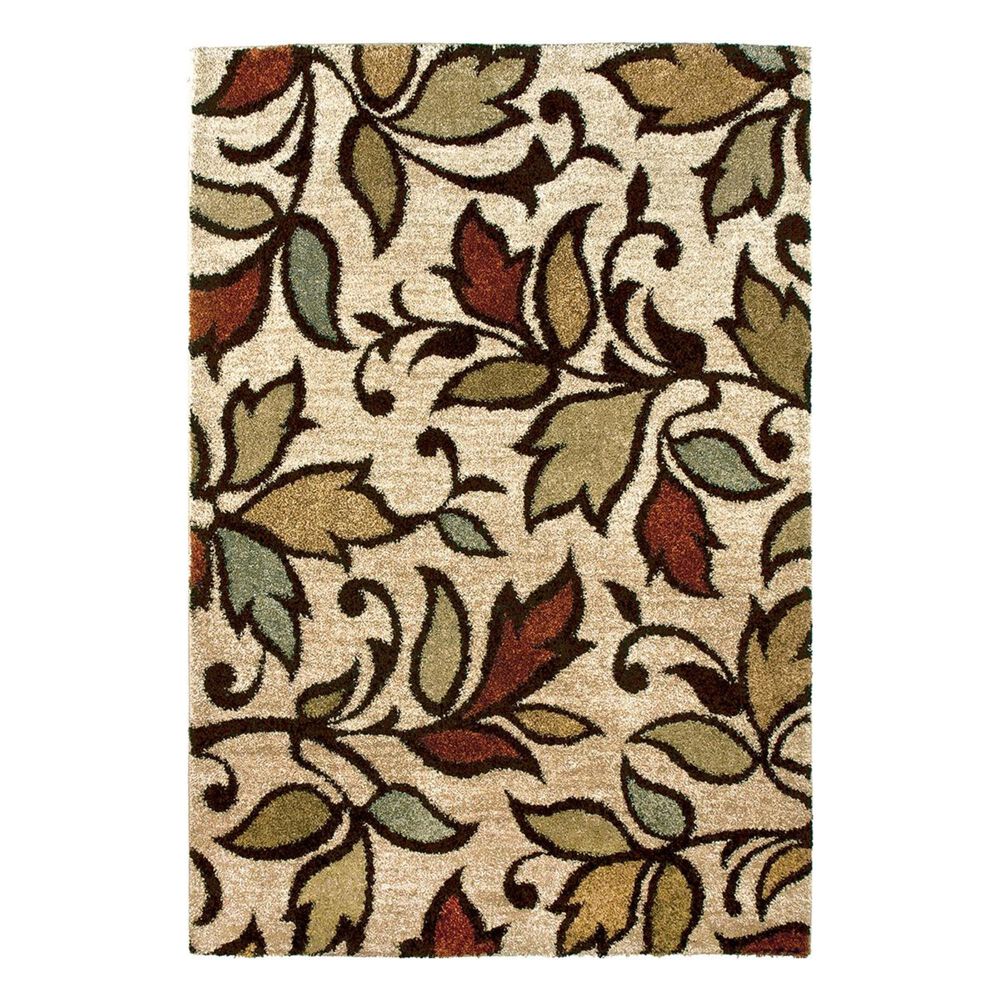 Orian Wild Weave 1608 Getty 3.92' X 5.41' Bisque, , large