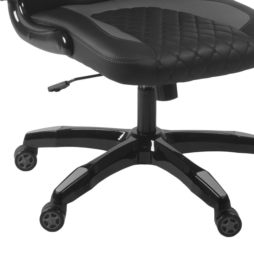 Regency Global Sourcing AON Archeus Ergonomic Gaming Chair in Black and Grey, , large