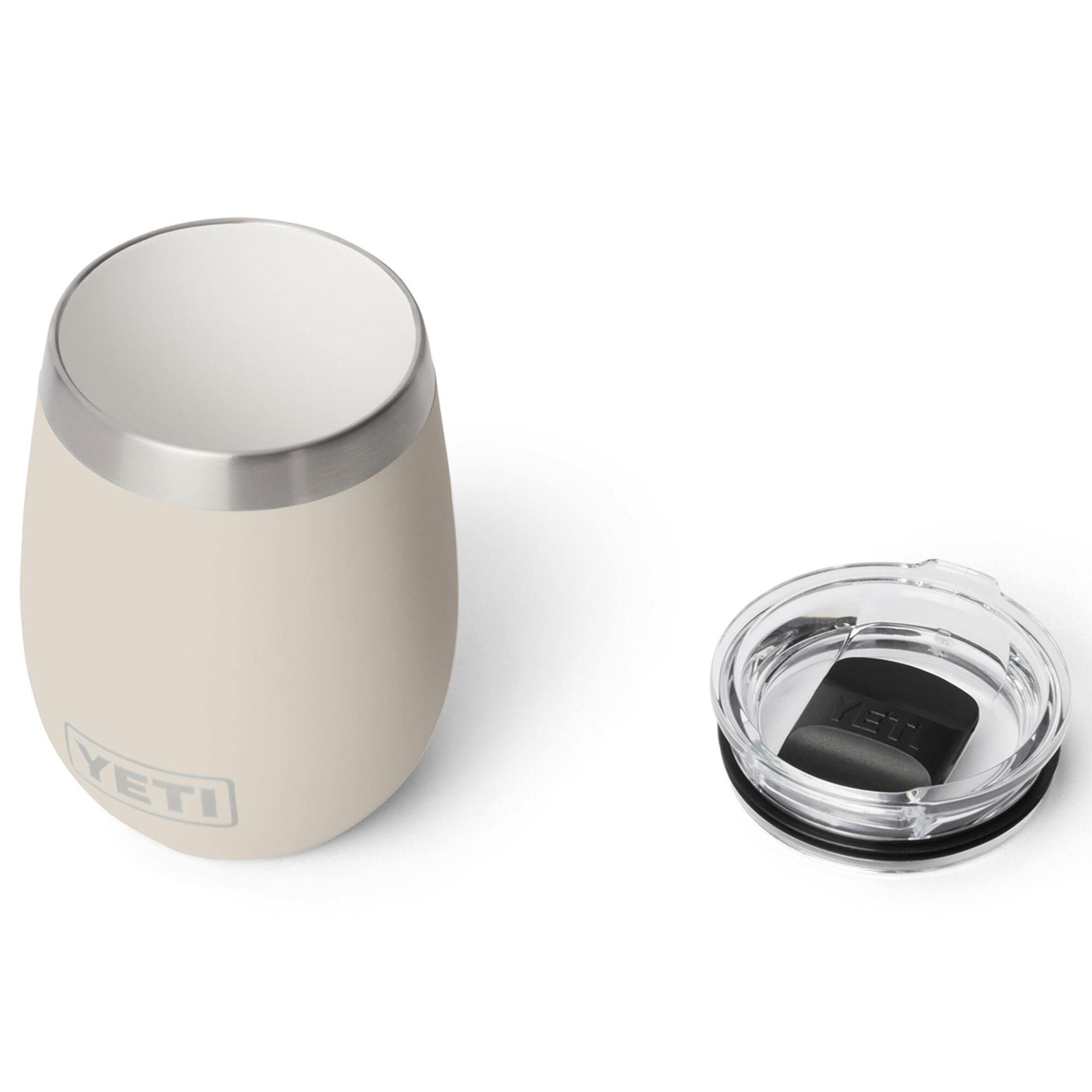 YETI Rambler 10 Oz Wine Tumbler with MagSlider Lid in Cape Taupe