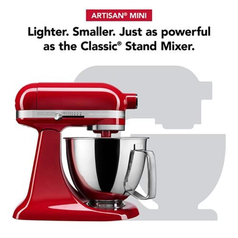 KitchenAid Artisan Mini 3.5 Quart Tilt-Head Stand Mixer in Empire Red, , large