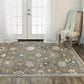 RIZZY Ashton 10" x 14" Brown Area Rug, , large
