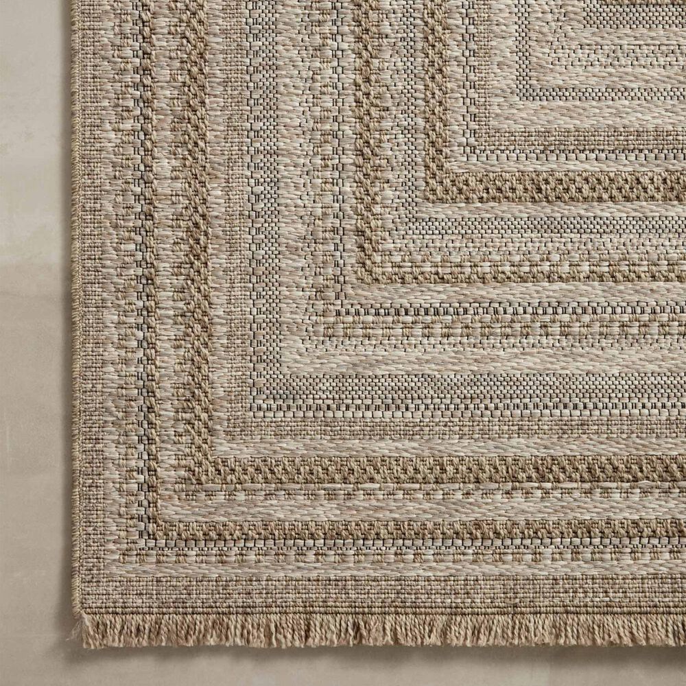 Loloi Dawn DAW-01 5&#39;1&quot; x 7&#39;7&quot; Natural Area Rug, , large