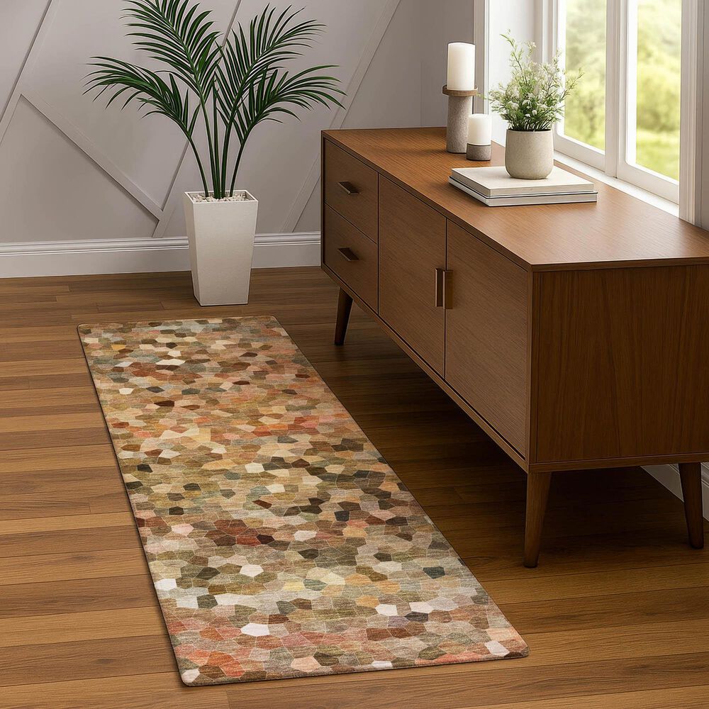 Dalyn Rug Company Kaleidoscope Canyon 2'3" x 7'6" Indoor/Outdoor Runner, , large
