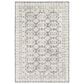 Surya Louvre LOU-2303 6" x 9" Black, Ivory and Cream Area Rug, , large