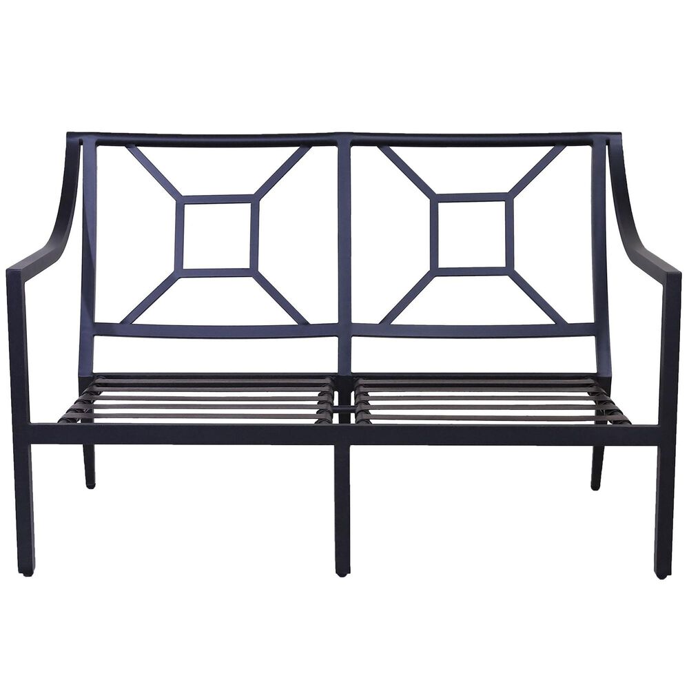 Gathercraft Charlotte Loveseat in Splendor Denim, , large