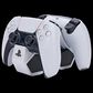 PowerA Twin Charging Station for DualSense Wireless Controllers in White, , large
