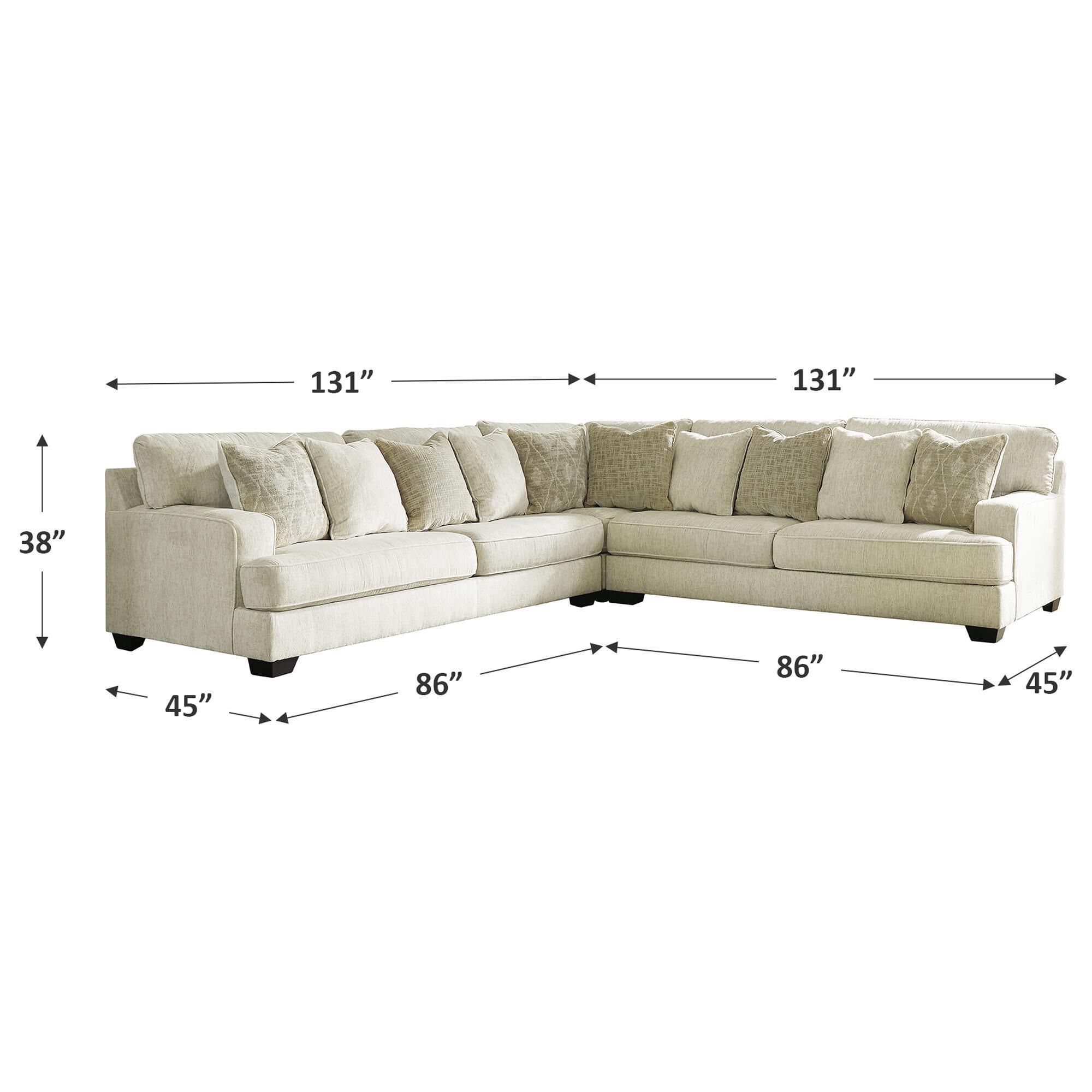 Signature Design by Ashley Rawcliffe 3-Piece Sectional Set in