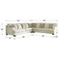 Ashley Rawcliffe 3-Piece Reversible L-Shaped Sectional in Parchment, , large