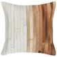 Classic Home Meru 20" Square Throw Pillow in Tan and Multicolor, , large