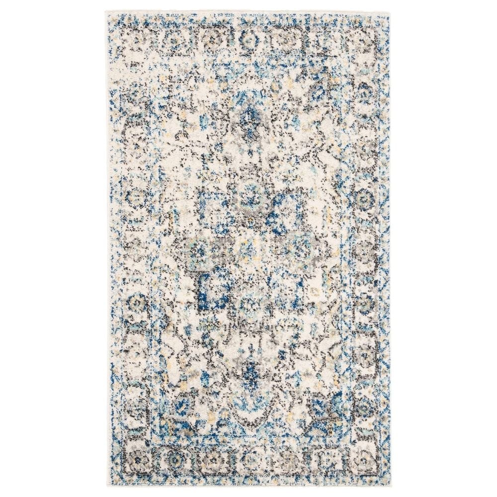 Safavieh Madison MAD603F 2"3" x 4" Grey and Ivory Scatter Rug, , large