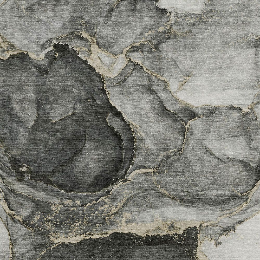 Dalyn Rug Company Odyssey 8&#39; Round Charcoal Area Rug, , large