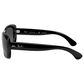 Ray-Ban Jackie Ohh Sunglasses with Grey Lenses in Polished Black, , large