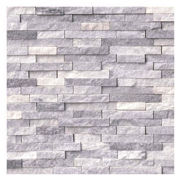 MS International Alaska Gray Splitface Natural Stone Mosaic Sheet, , large