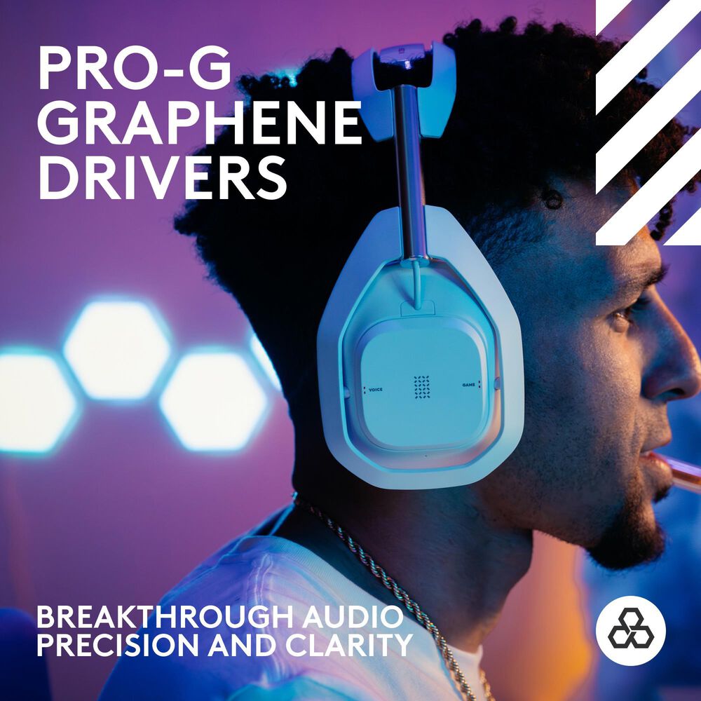 Logitech Astro A50 X LIGHTSPEED Wireless Gaming Headset and Base Station in White, , large