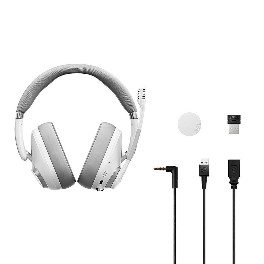 Sjov ubrugt Såkaldte EPOS H3PRO Hybrid Wireless Closed Acoustic Gaming Headset for PC, PS5/PS4,  Xbox Series X/S, Xbox One, and Nintendo Switch - Ghost White | NFM
