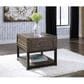 Ashley Johurst Rectangular End Table in Grayish Brown and Black, , large