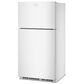 Amana 21 Cu. Ft. Top Freezer Refrigerator with Dual Crisper Drawers in White, , large
