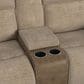 Mayberry Hill Hornet Manual Reclining Loveseat in Rancho Beige, , large