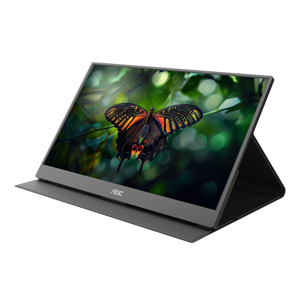 AOC 15.6&quot; Full HD IPS LED Portable Monitor in Black, , large
