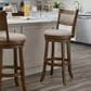 OSP Home 30" Swivel Stool in Burnt Brown, , large