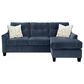Ashley Amity Bay Stationary Queen Sofa Chaise Sleeper in Ink, , large