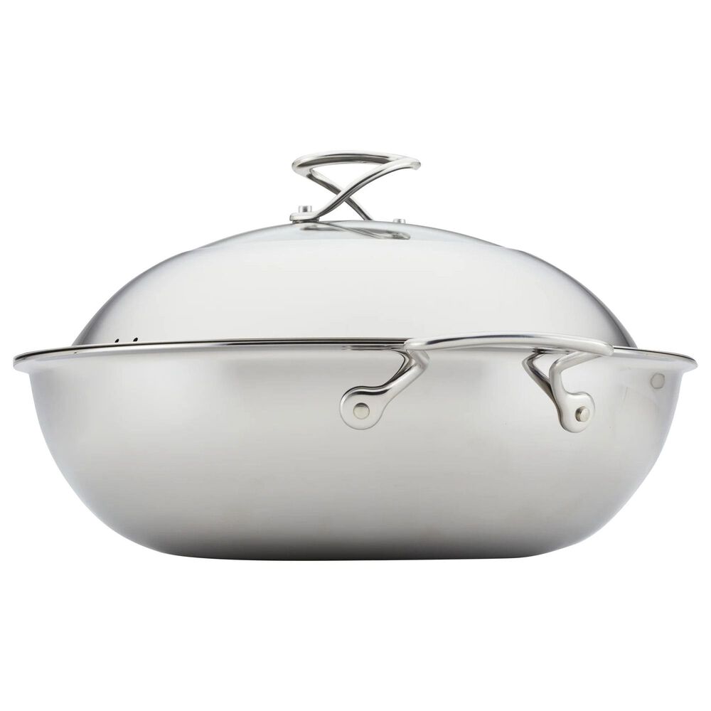 Circulon 14 Covered wok w/ Clear Lid, , large