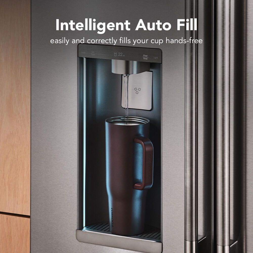 KitchenAid 23 Cu. Ft. Counter-Depth French Door Refrigerator in Fingerprint Resistant Stainless Steel, , large
