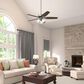 Hunter Builder Plus Ceiling Fan with Light Kit in Brushed Nickel, , large