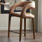 Four Hands Hawkins Top Grain Leather Counter Stool in Sonoma Butterscotch, , large