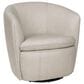 Ashley Kierreys Swivel Accent Chair in Bone, , large
