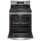 Frigidaire Gallery 30" Rear Control Gas Range with Total Convection in Stainless Steel, , large