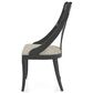 Canadel Champlain 5-Piece Round Dining Set in Distressed Black, , large